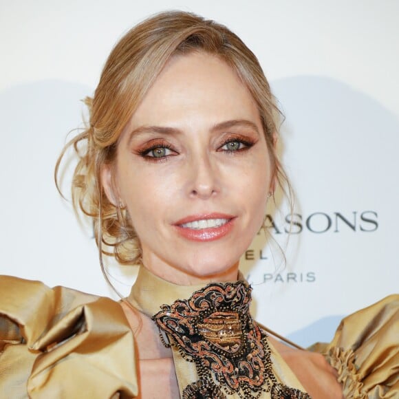 Tonya Kinzinger lors du photocall de la 7e édition du "Global Gift Gala" à l'hôtel Four Seasons George V à Paris, le 16 mai 2017. © Marc Ausset-Lacroix/Bestimage