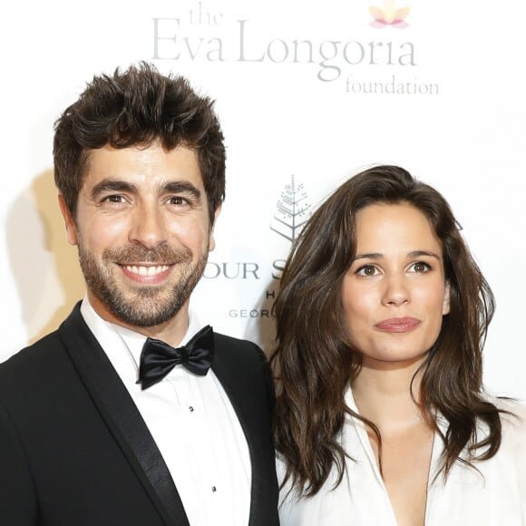 Agustin Galiana, Lucie Lucas lors du photocall de la 7e édition du "Global Gift Gala" à l'hôtel Four Seasons George V à Paris, le 16 mai 2017. © Marc Ausset-Lacroix/Bestimage