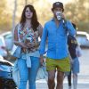 Lana Del Rey et son petit ami Italien Francesco Carrozzini sont allés déjeuner au restaurant Cafe Habana à Malibu, le 5 septembre 2015