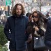 Exclusif - Chris Cornell se promène avec sa femme Vicky Karayiannis dans les rues de New York, le 15 janvier 2013.