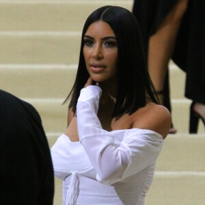 Kim Kardashian - Les célébrités arrivent au MET 2017 Costume Institute Gala sur le thème de "Rei Kawakubo/Comme des Garçons: Art Of The In-Between" à New York, le 1er mai 2017