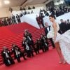 Kendall Jenner, habillée par Giambattista Valli - Montée des marches du film "120 battements par minute" lors du 70ème Festival International du Film de Cannes. Le 20 mai 2017. © Borde-Jacovides-Moreau / Bestimage