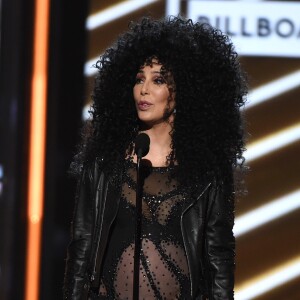 Cher, sur la scène des Billboard Music Award le 21 mai 2017 au T-Mobile Arena à Las Vegas. Frank Micelotta/PictureGroup/ABACAPRESS.COM