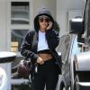Exclusif - Kourtney Kardashian à la sortie du dermatologue Epione à Beverly Hills, le 15 mai 2017