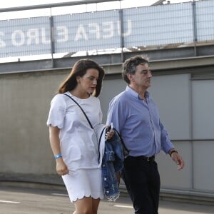 Exclusif- Erika Choperena (compagne d'Antoine Griezmann) - Arrivées au match de la finale de l'Euro 2016 Portugal-France au Stade de France à Saint-Denis, France, le 10 juin 2016. © Stéphane Allaman/Bestimage