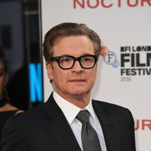 Colin Firth au photocall du film Nocturnal Animals au festival du film de Londres (BFI) le 14 octobre 2016.
