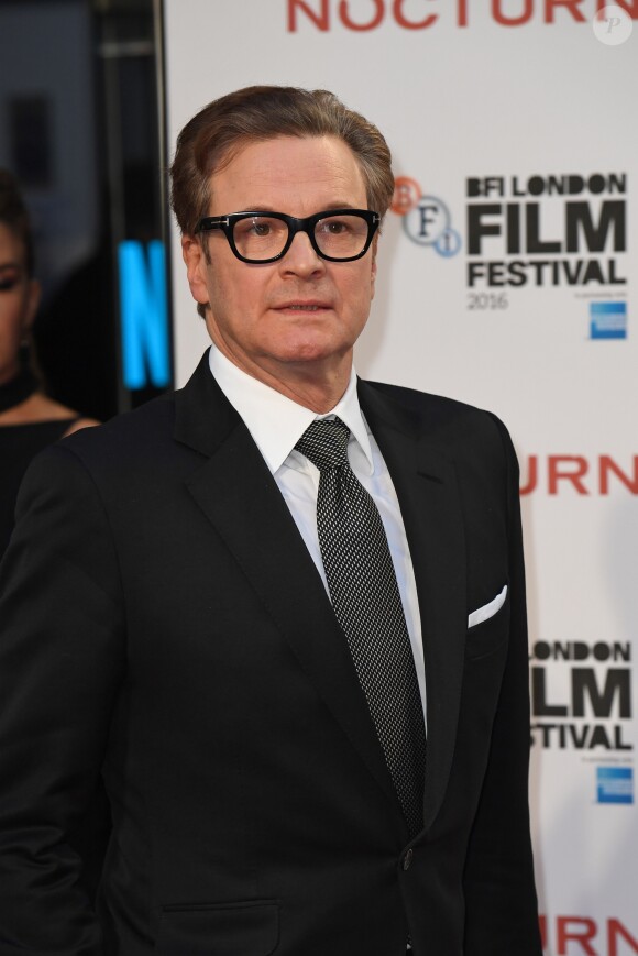 Colin Firth au photocall du film Nocturnal Animals au festival du film de Londres (BFI) le 14 octobre 2016.