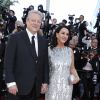 Al Gore et sa compagne Elizabeth Keadle - Montée des marches de la soirée du 70ème anniversaire du Festival de Cannes. Le 23 mai 2017. © Borde-Jacovides-Moreau / Bestimage