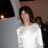 Clotilde Hesme prenait part le 24 mai 2017 au dîner organisé par Chanel et Vanity Fair au restaurant Tetou à Golfe Juan en marge du 70e Festival de Cannes.