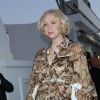 Gwendoline Christie prenait part le 24 mai 2017 au dîner organisé par Chanel et Vanity Fair au restaurant Tetou à Golfe Juan en marge du 70e Festival de Cannes.