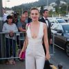 Céline Sallette prenait part le 24 mai 2017 au dîner organisé par Chanel et Vanity Fair au restaurant Tetou à Golfe Juan en marge du 70e Festival de Cannes.