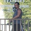 Colin Farrell se rend à son cours de gym à West Hollywood. Le 9 septembre 2014