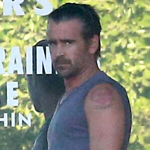 Colin Farrell se rend à son cours de gym à West Hollywood. Le 9 septembre 2014 