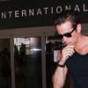 Colin Farrell arrive à l'aéroport de LAX à Los Angeles, le 25 mai 2017