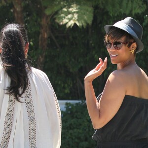 Tyra Banks à l'événement "Day of indulgence" de Jennifer Klein à Los Angeles le 16 août 2015.