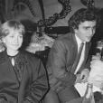 Isabelle Huppert et Ronald Chammah à Paris en 1983