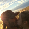 David Beckham et sa fille Harper en vacances en Tanzanie - Photo publiée sur Instagram au mois de juin 2017

