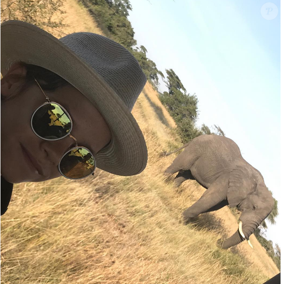David Beckham en vacances avec ses enfants en Tanzanie - Photo publiée sur Instagram au mois de juin 2017

