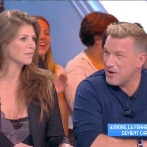 Benjamin Castaldi apprend en direct dans "Touche pas à mon poste" que sa femme Aurore a été recrutée par Cyril Hanona pour la rentrée. Le 6 juin sur C8.