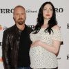 Ben Foster et Laura Prepon (vêtue d'un top de la marque française Envie de fraise) à l'avant-première du film "The Hero" à New York le 7 juin 2017