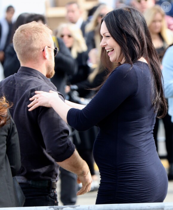 Laura Prepon enceinte - Arrivée des célébrités lors du "Film Independent Spirit Awards" à Santa Monica le 25 février 2017