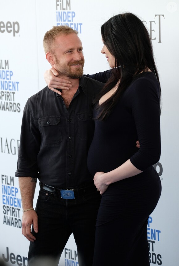 Ben Foster et Laura Prepon à la soirée Film Independent Spirit Awards à Santa Monica, le 25 février 2017 