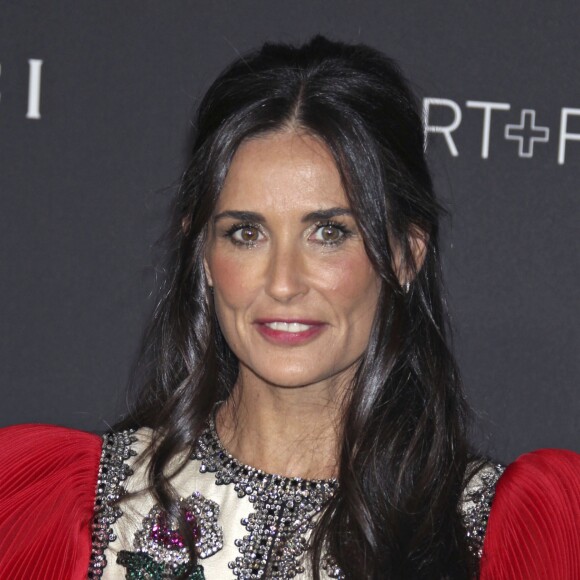 Demi Moore au gala LACMA Art + Film à Los Angeles, le 29 octobre 2016