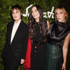 Demi Moore et ses filles Scout LaRue Willis et Tallulah Belle Willis à la soirée "Salvatore Ferragamo 100 Years In Hollywood" qui célèbre l'ouverture du flagship store Salvatore Ferragamo sur Rodeo Drive à Beverly Hills, le 9 septembre 2015. © CPA/Bestimage