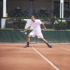 Cyrille Eldin lors de la troisième journée du Trophée des Personnalités de Roland-Garros le 8 juin 2017.