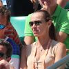Martina Hingis dans les tribunes des internationaux de France de tennis de Roland Garros à Paris le 8 juin 2017 © Dominique Jacovides / Cyril Moreau / Bestimage