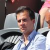 Gaspard Gantzer dans les tribunes des internationaux de France de tennis de Roland Garros à Paris le 8 juin 2017 © Dominique Jacovides / Cyril Moreau / Bestimage
