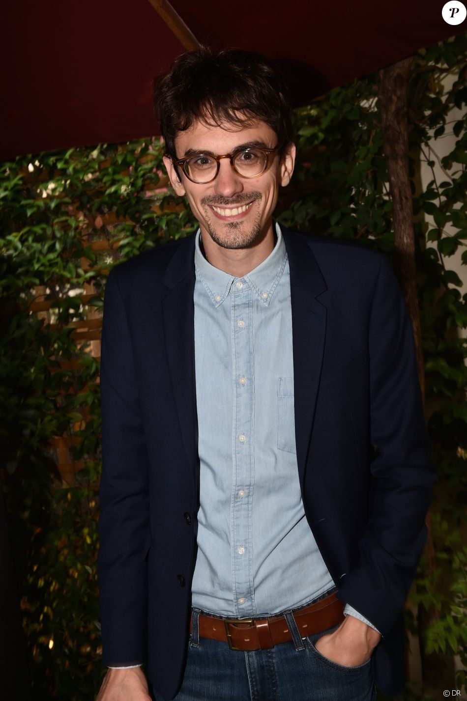 Hugo Gélin à l'inauguration de la terrasse du restaurant de l'hôtel ...