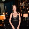 Juliette Besson à l'inauguration de la terrasse du restaurant de l'hôtel & spa Le Roch, à Paris le 7 juin 2017