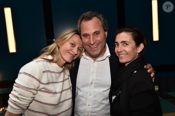 Sarah Lavoine, Benjamin Patou & Mlle Agnès à l'inauguration de la terrasse du restaurant de l'hôtel & spa Le Roch, à Paris le 7 juin 2017