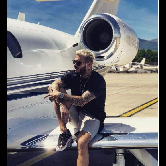 M. Pokora pose sur Instagram, le 25 mai 2017