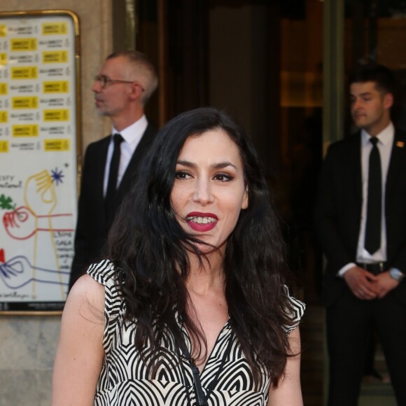 Olivia Ruiz lors du 23ème Gala "Musique contre l'oubli" au profit d'Amnesty International au thêatre des Champs-Elysées. Paris, le 14 juin 2017. © Denis Guignebourg/Bestimage