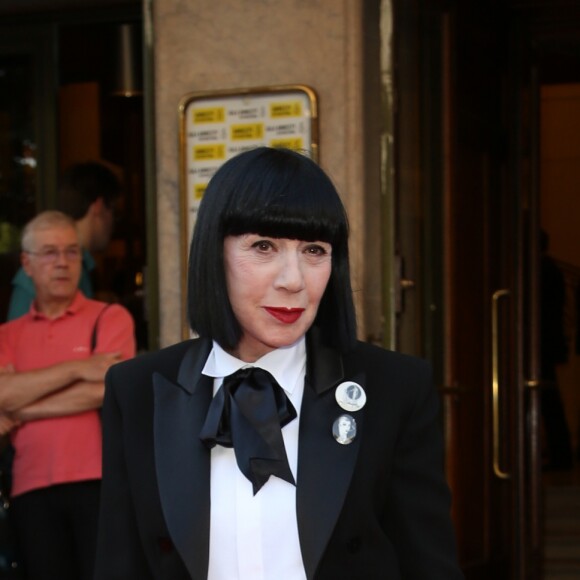 Chantal Thomass lors du 23ème Gala "Musique contre l'oubli" au profit d'Amnesty International au thêatre des Champs-Elysées. Paris, le 14 juin 2017. © Denis Guignebourg/Bestimage