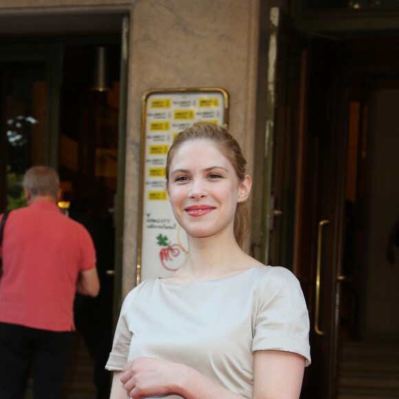 Hande Kodja lors du 23ème Gala "Musique contre l'oubli" au profit d'Amnesty International au thêatre des Champs-Elysées. Paris, le 14 juin 2017. © Denis Guignebourg/Bestimage