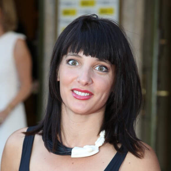 Erika Moulet lors du 23ème Gala "Musique contre l'oubli" au profit d'Amnesty International au thêatre des Champs-Elysées. Paris, le 14 juin 2017. © Denis Guignebourg/Bestimage