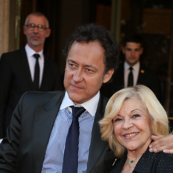 Nicoletta et son mari Jean-Christophe Molinier lors du 23ème Gala "Musique contre l'oubli" au profit d'Amnesty International au thêatre des Champs-Elysées. Paris, le 14 juin 2017. © Denis Guignebourg/Bestimage