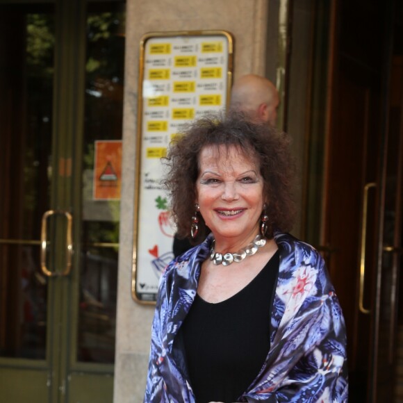 Claudia Cardinale lors du 23ème Gala "Musique contre l'oubli" au profit d'Amnesty International au thêatre des Champs-Elysées. Paris, le 14 juin 2017. © Denis Guignebourg/Bestimage