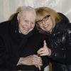 Le professeur Christian Cabrol, Mireille Darc - La 30ème édition de la Course du Coeur, au départ de Place Joffre à Paris, le 30 mars 2016. © Guirec Coadic/Bestimage