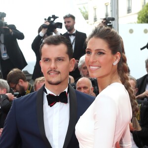 Laury Thilleman et son compagnon Juan Arbelaez - Montée des marches du film de la Soirée 70ème Anniversaire lors du 70ème Festival International du Film de Cannes. Le 23 mai 2017. © Borde-Jacovides-Moreau / Bestimage