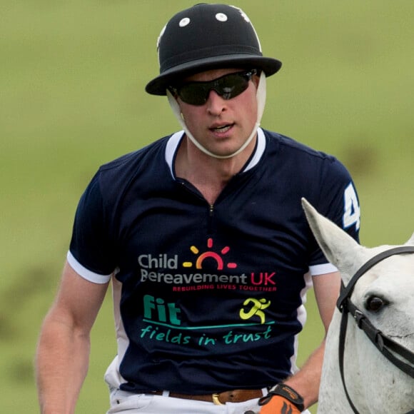 Le prince William , duc de Cambridge - Trophée Maserati Royal lors du festival de polo de Gloucestershire au Polo club de Beaufort à Tetbury le 11 juin 2017