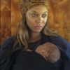 Photo de Tyra Banks et son fils York. Février 2016.