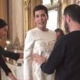 Cristina Cordula en plein essayages pour son mariage qui a eu lieu au mois de juin 2017.