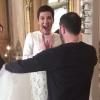 Cristina Cordula en plein essayages pour son mariage qui a eu lieu au mois de juin 2017.