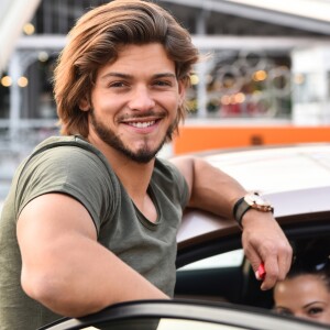 Rayane Bensetti - Lancement de la nouvelle Seat Ibiza Place de la Fontaine aux Lions sur le parvis de la Villette à Paris le 21 juin 2017.