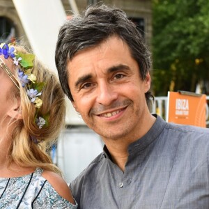 Marilou Berry et Ariel Wizman - Lancement de la nouvelle Seat Ibiza Place de la Fontaine aux Lions sur le parvis de la Villette à Paris le 21 juin 2017.