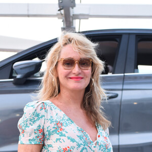 Julie Ferrier - Lancement de la nouvelle Seat Ibiza Place de la Fontaine aux Lions sur le parvis de la Villette à Paris le 21 juin 2017.